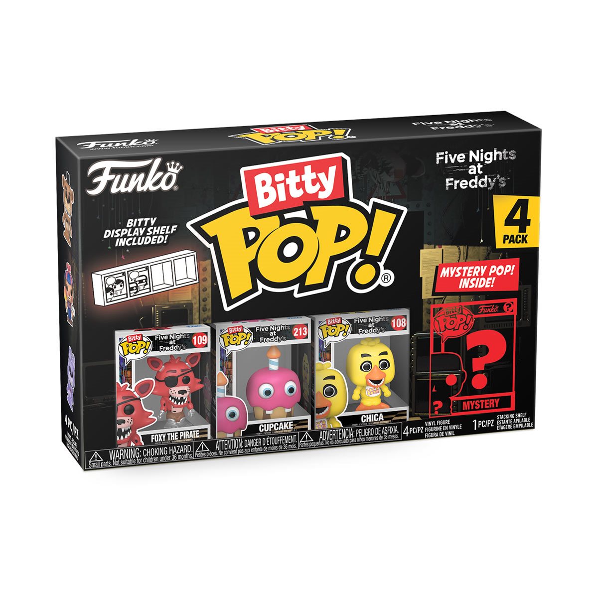 Funko Bitty Pop: Five Nights At Freddys - Foxy 4 Pack