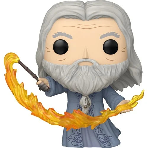 Funko Pop Movies: Harry Potter - Dumbledore con fuego Specialty