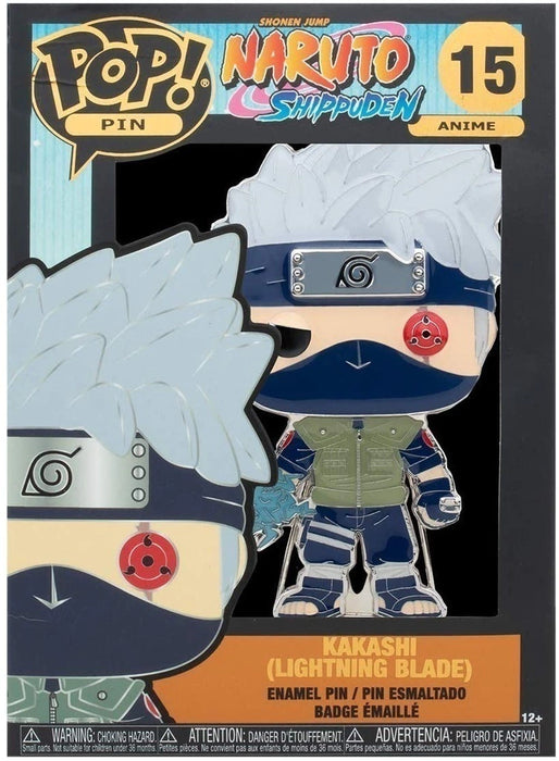 Funko Pop Pin: Naruto Shippuden - Kakashi Cortador de Rayos Pin Esmaltado
