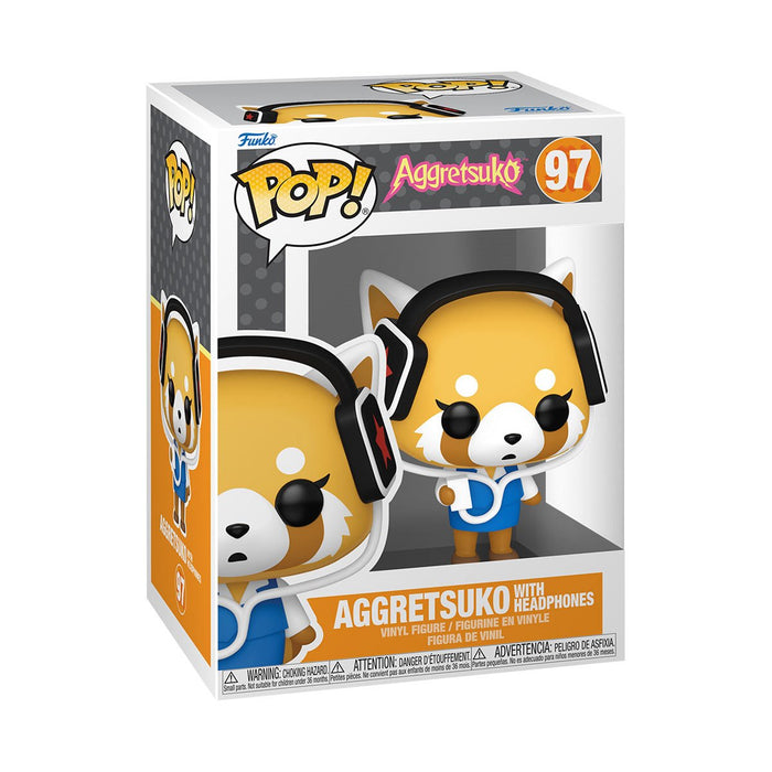 Funko Pop Sanrio: Aggretsuko - Retsuko con Audifonos