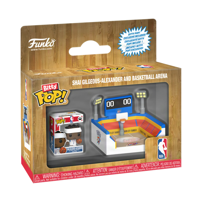 Funko Bitty Pop Town: Arena - Thunder con Shai Gilgeous Alexander