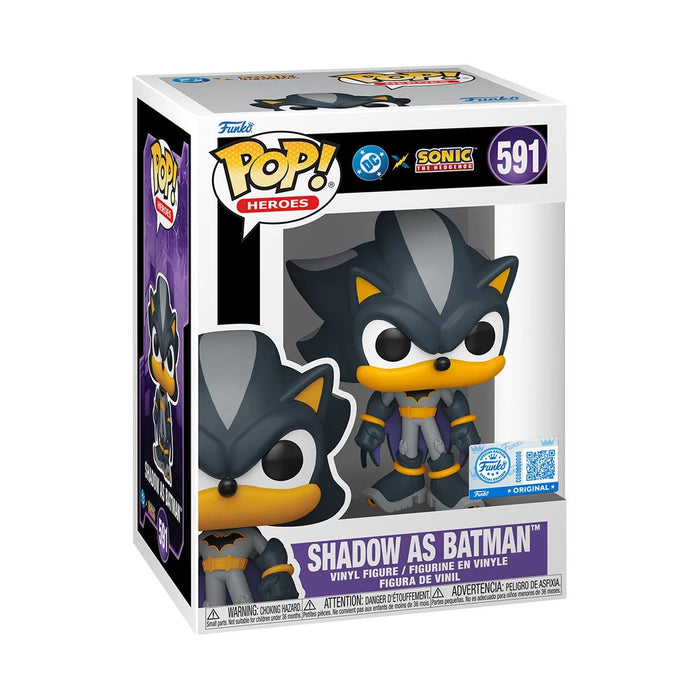 Funko Pop Heroes: Justice League & Sonic - Shadow como Batman
