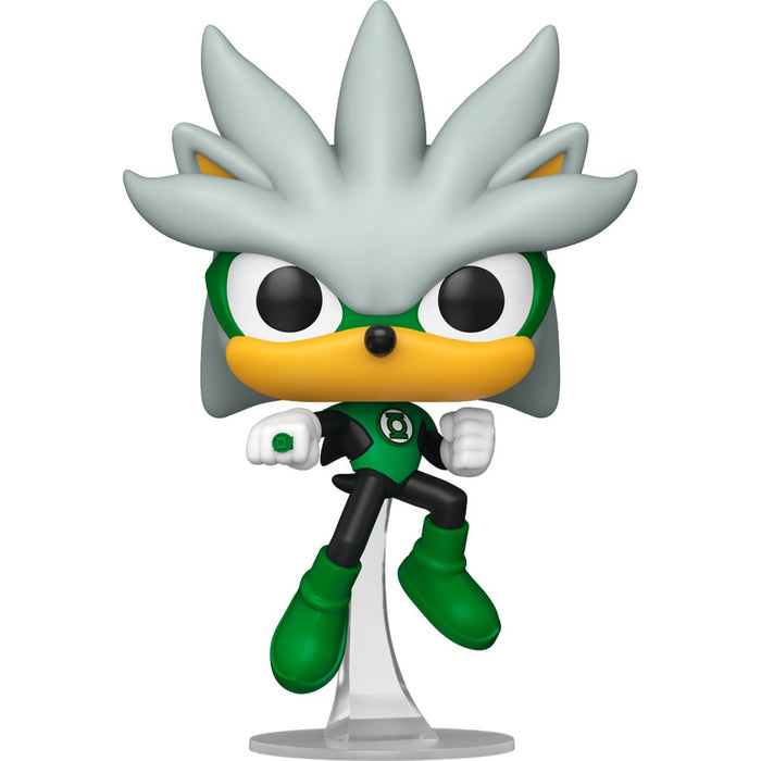 Funko Pop Heroes: Justice League & Sonic - Silver como Linterna Verde