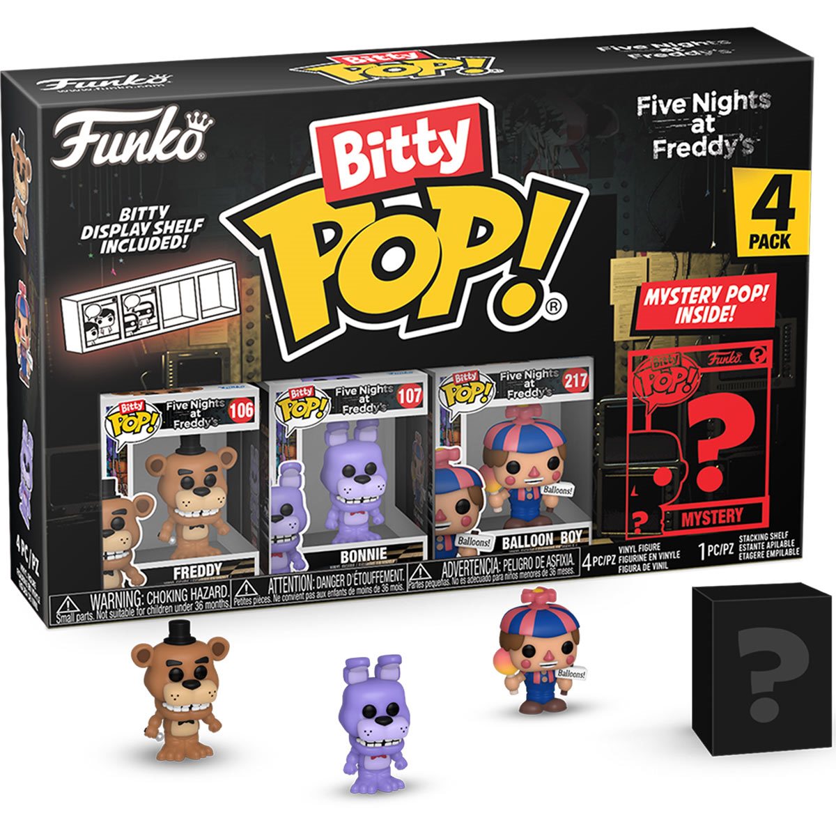Funko Bitty Pop: Five Nights At Freddys - Freddy 4 Pack