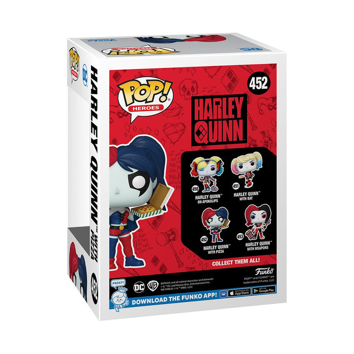 Funko Pop Heroes: DC Comics - Harley Quinn Con Pizza