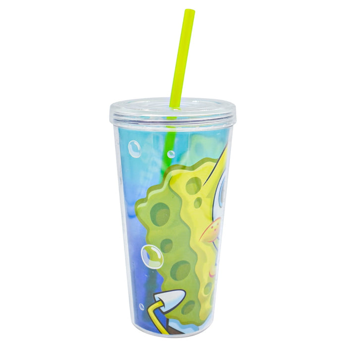 Fun Kids Vaso Doble Pared: Nickelodeon - Bob Esponja 454 ml