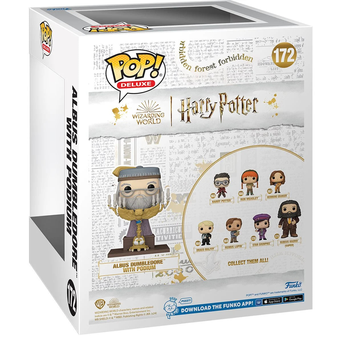 Funko Pop Deluxe: Harry Potter y El Prisionero De Azkaban - Dumbledore Con Podium