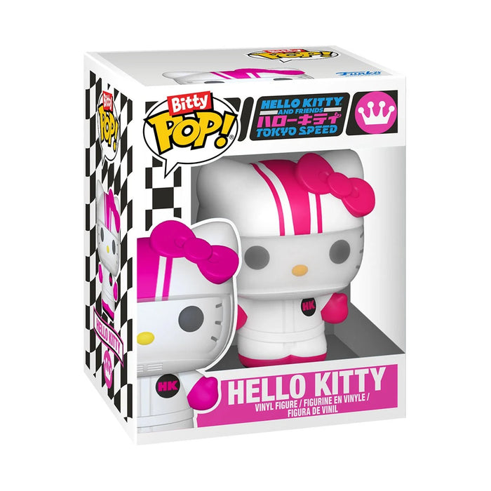 Funko Bitty Pop Rides: Sanrio - Hello Kitty en Coche de Carreras