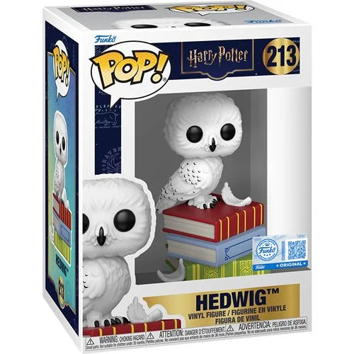 Funko Pop Premium: Harry Potter - Hedwig en libros