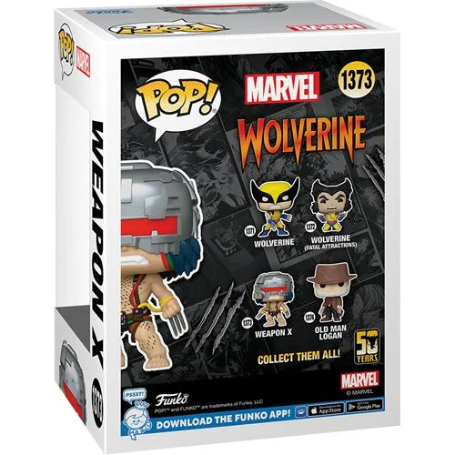 Funko Pop Marvel: Wolverine 50 Aniversario - Arma X