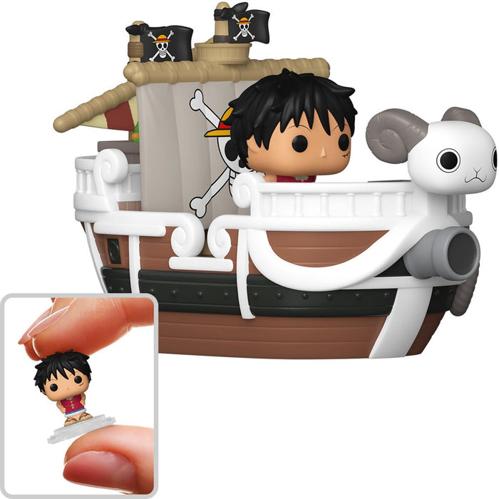 Funko Bitty Pop Rides: One Piece - Monkey D Luffy y Going Merry