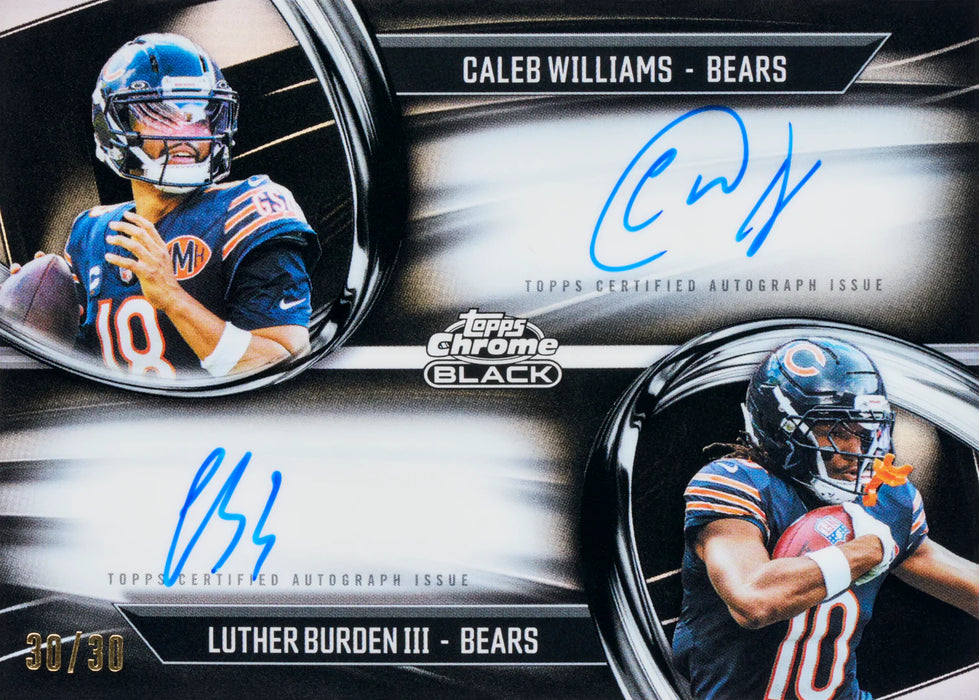 Topps: NFL 2025 Chrome Black Football - Hobby Box