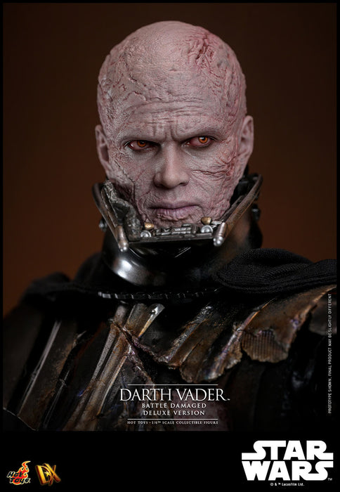 Hot Toys DX Series: Star Wars - Darth Vader En Batalla Con Luz Led Deluxe Escala 1/6