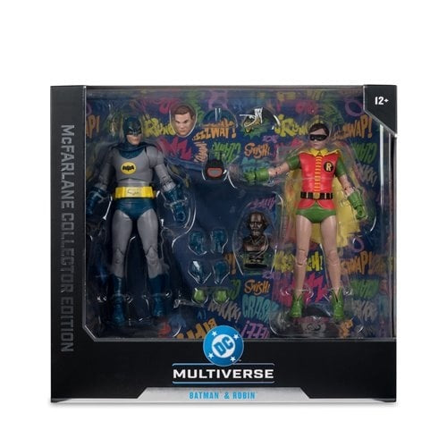 Mcfarlane Collector Edition: Batman 1966 - Batman And Robin 7 Pulgadas 2 Pack