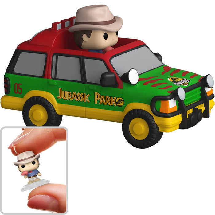 Funko Bitty Pop Rides: Jurassic Park - Jurassic SUV con Dr Grant