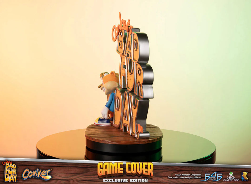 First 4 Figures: Conkers Bad Fur Day - Game Cover Exclusive Edition 17 Pulgadas