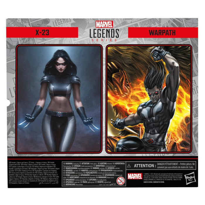Marvel Legends Series: X Force - X-23 & Warpath 2 Pack