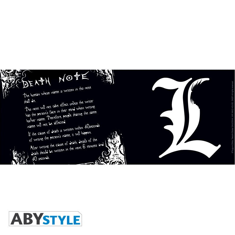 ABYStyle Taza: Death Note - L y Reglas 320 ml