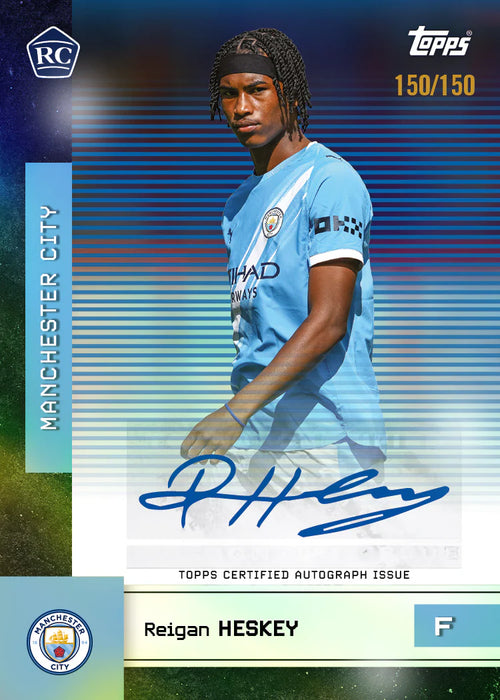 Topps Soccer Team Set: Manchester City 2025/26