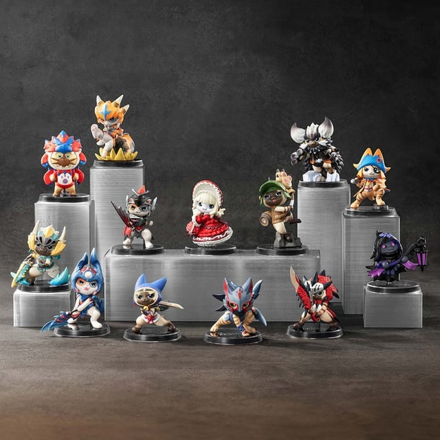 POP MART: Monster Hunter - Palico Series Figures