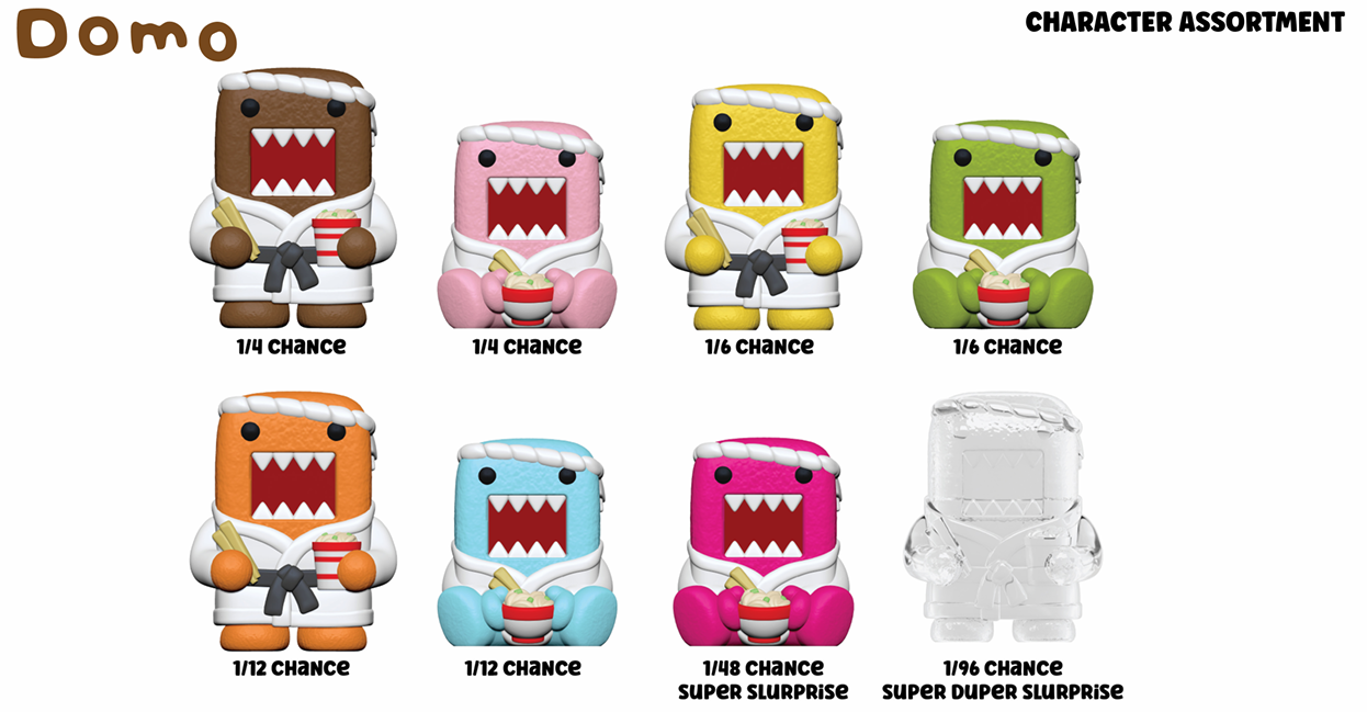 Rokimoto Toy Cup: Domo - Figura Sorpresa