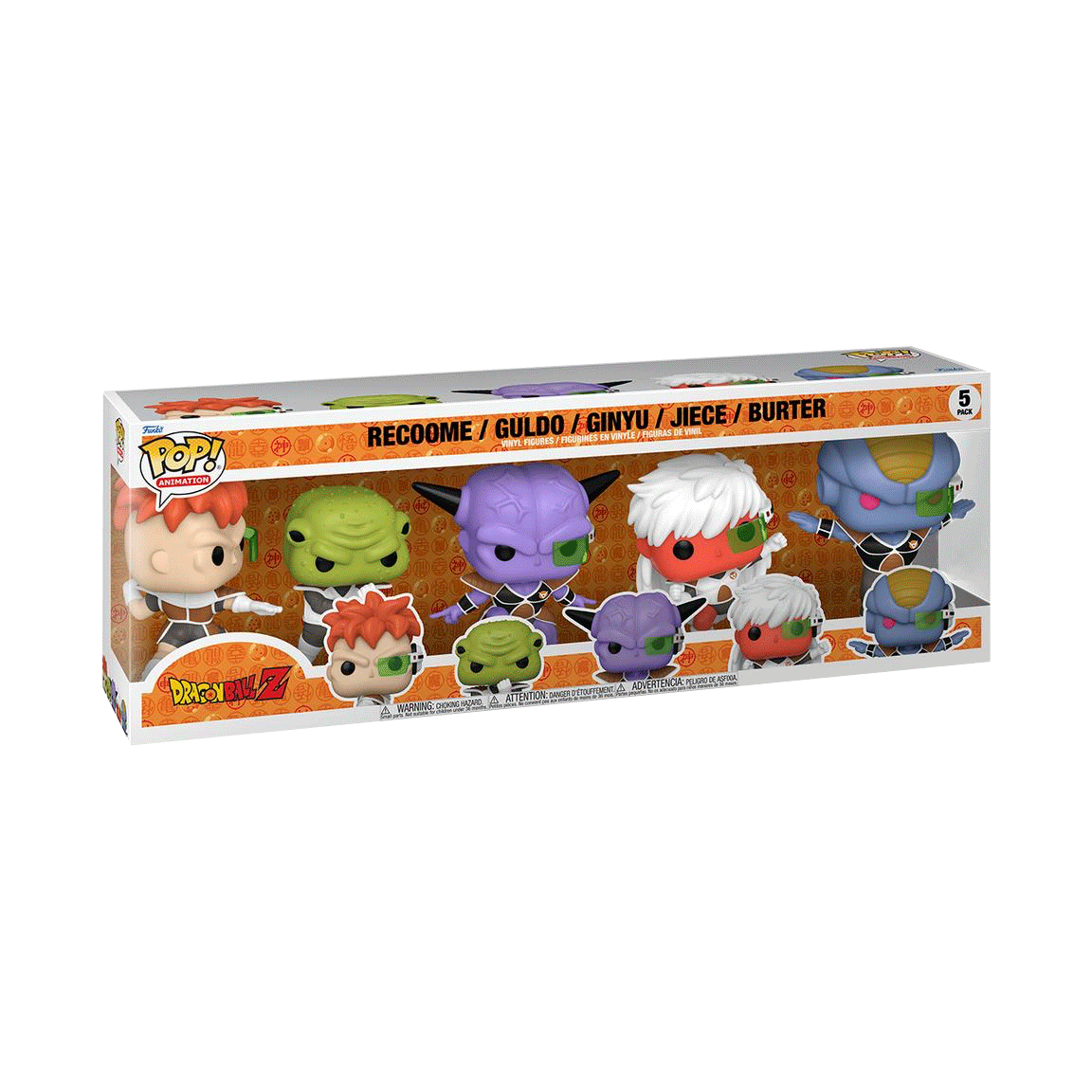 Funko Pop Animation: Dragon Ball Z - Ginyu Force 5 Pack Exclusivo