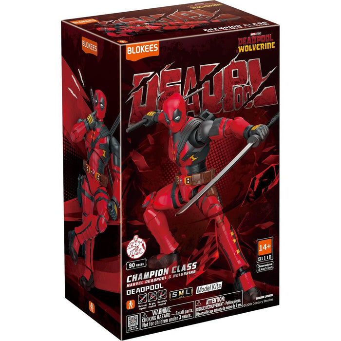 Blokees Marvel Infinity Saga Champion Class: Deadpool & Wolverine - Deadpool 81116