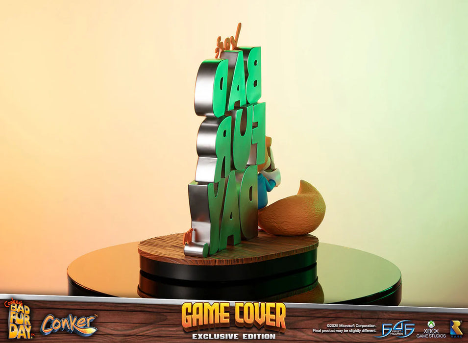 First 4 Figures: Conkers Bad Fur Day - Game Cover Exclusive Edition 17 Pulgadas