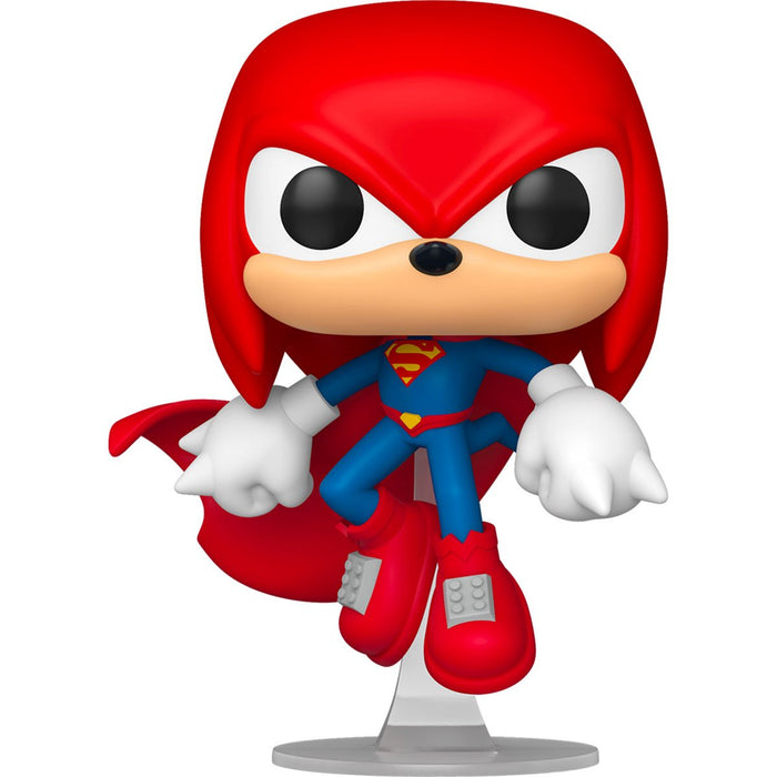 Funko Pop Heroes: Justice League & Sonic - Knuckles como Superman