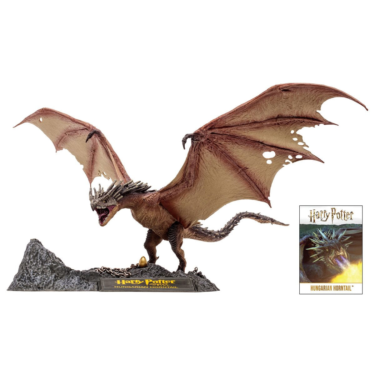 McFarlane Dragons: Harry Potter y El Caliz De Fuego - Colacuerno Hungaro 11 Pulgadas