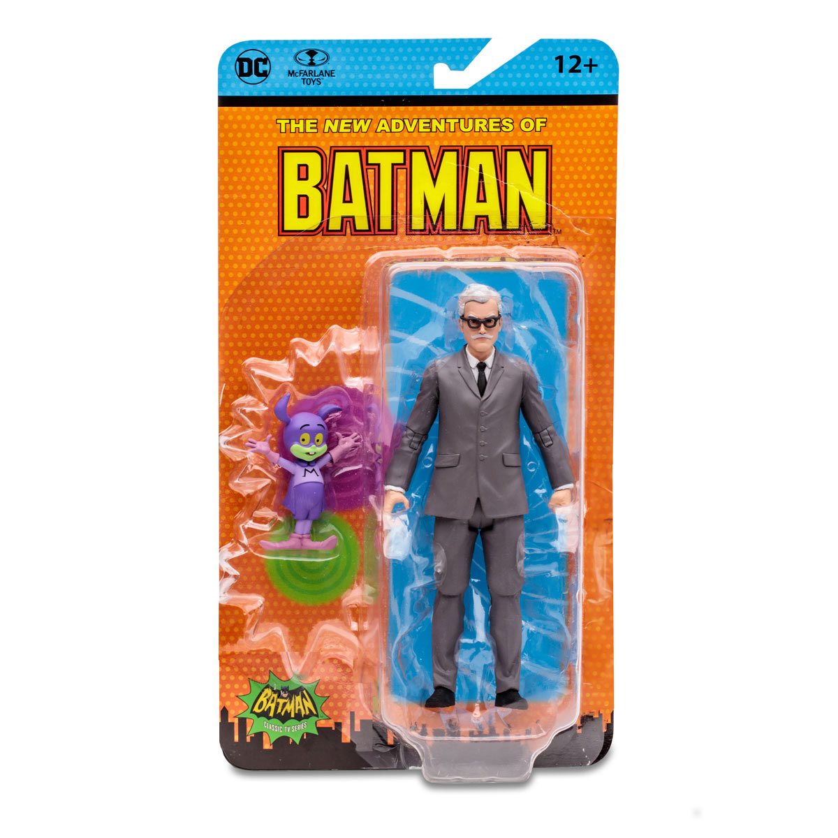 McFarlane DC Retro Figura de Accion: The New Adventures Of Batman - Comisario Gordon 6 Pulgadas