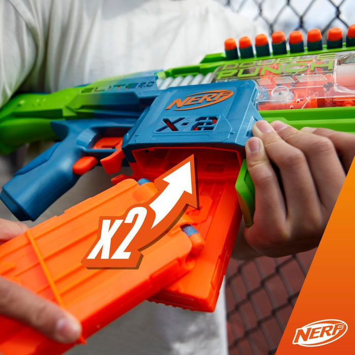 Nerf Elite 2.0: Lanzador Motorizado Double Punch