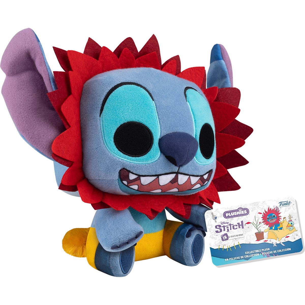 Funko Pop Plush: Disney Stitch In Costume - Stitch Como Simba 7 Pulgadas