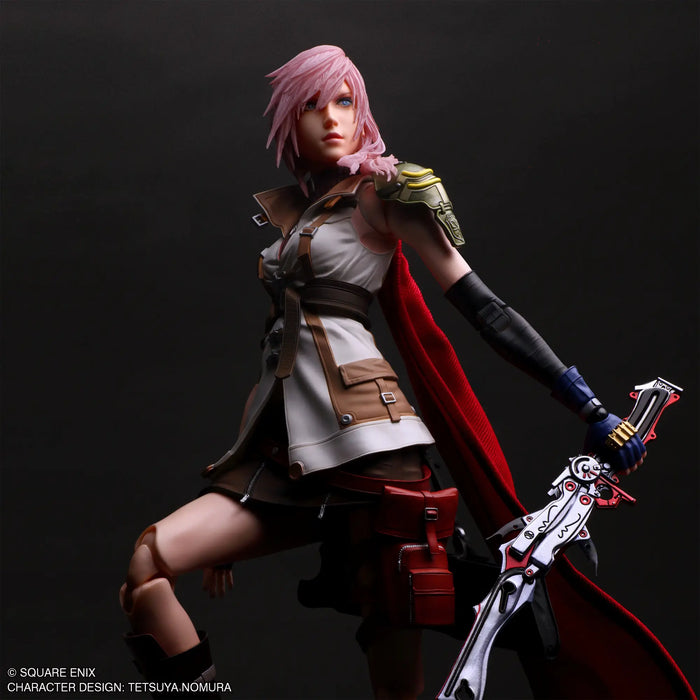 Square Enix Action Figure Play Arts Shin: Final Fantasy Xiii - Lightning