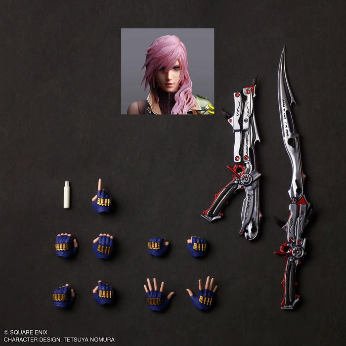 Square Enix Action Figure Play Arts Shin: Final Fantasy Xiii - Lightning