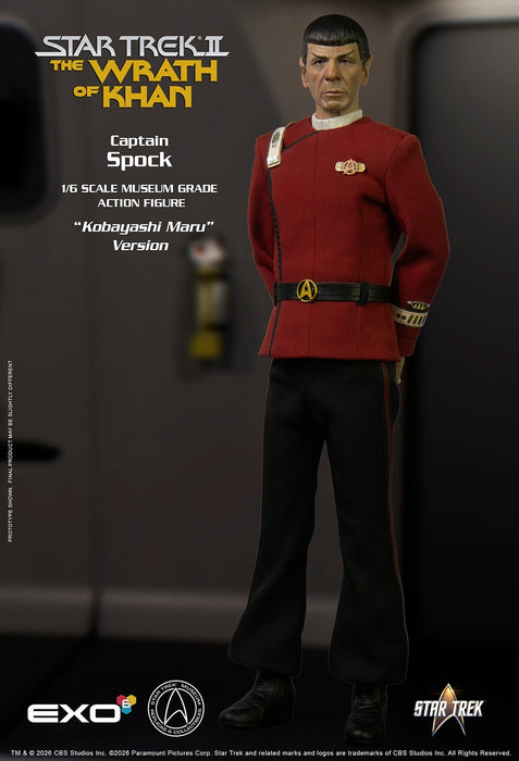 EXO-6: Star Trek 2 La ira de Khan - Capitan Spock Escala 1/6