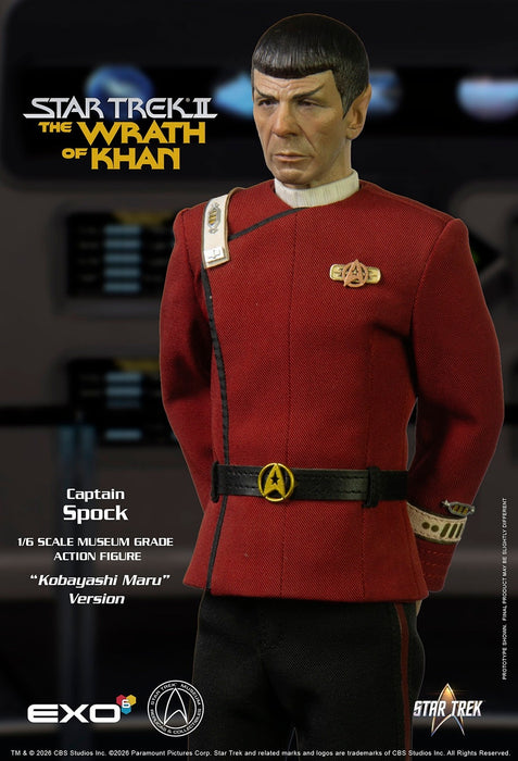 EXO-6: Star Trek 2 La ira de Khan - Capitan Spock Escala 1/6