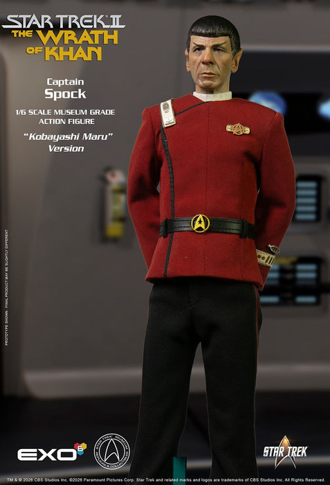 EXO-6: Star Trek 2 La ira de Khan - Capitan Spock Escala 1/6