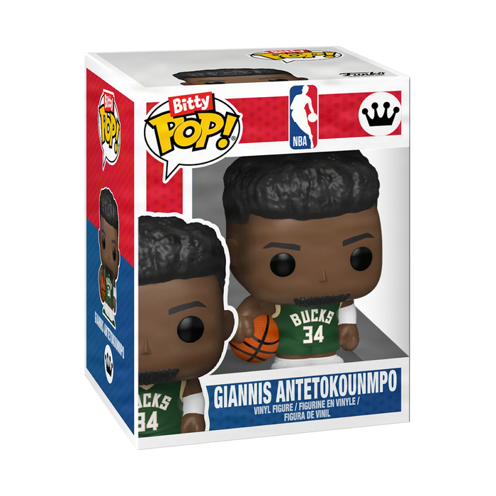 Funko Bitty Pop Town: Arena - Bucks con Giannis Antetokounmpo