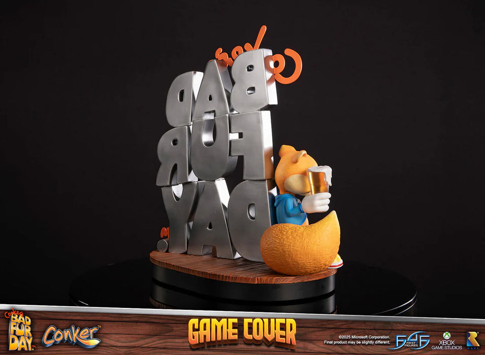 First 4 Figures: Conkers Bad Fur Day - Game Cover Standard Edition 17 Pulgadas