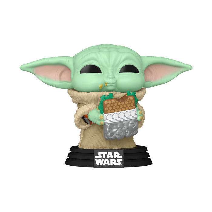 Funko Pop Star Wars: The Mandalorian y Grogu - Grogu con comida
