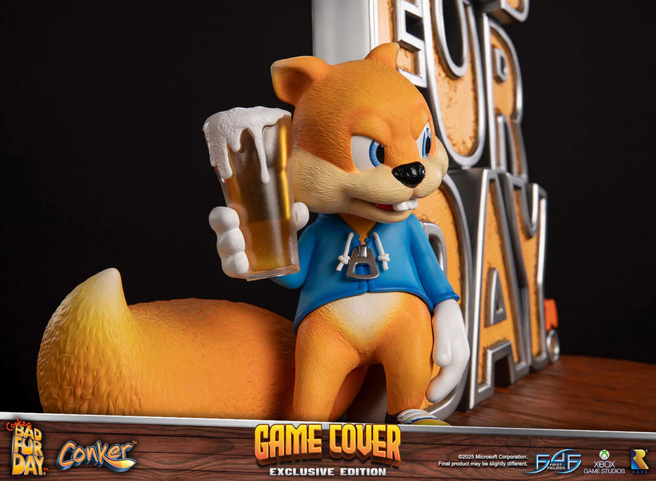 First 4 Figures: Conkers Bad Fur Day - Game Cover Exclusive Edition 17 Pulgadas