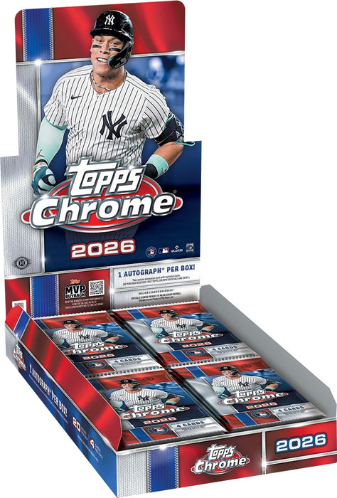 Topps: MLB 2026 Chrome Baseball - Hobby Box