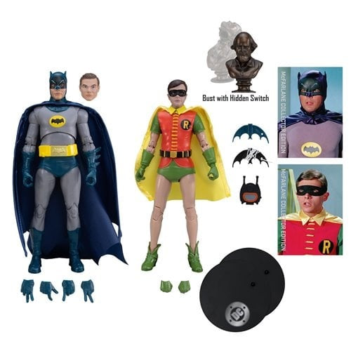 Mcfarlane Collector Edition: Batman 1966 - Batman And Robin 7 Pulgadas 2 Pack