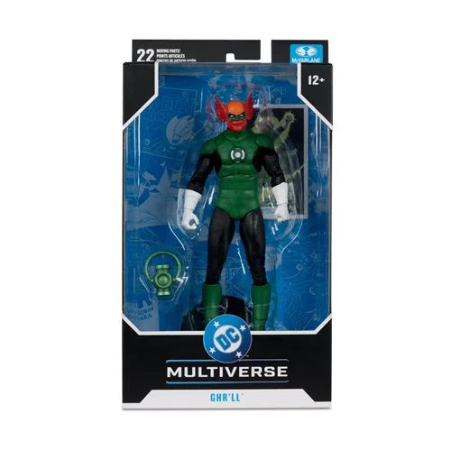Mcfarlane Dc Multiverse: Green Lantern - Ghr'Ll 7 Pulgadas