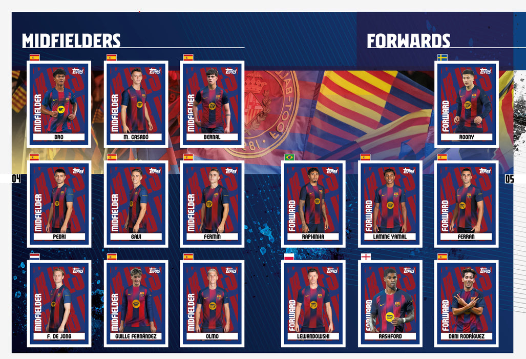 Topps: Soccer Barcelona 2025/26 - Stickers y Album Pack