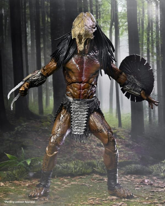 NECA Figura de Accion Ultimate: Depredador La Presa - Depredador Feral 7 Pulgadas