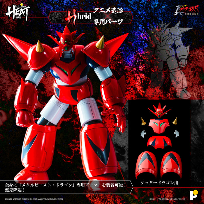 Awaken Studio Action Figure Pose+ Metal Series: Getter Robo Armageddon - Getter Dragon