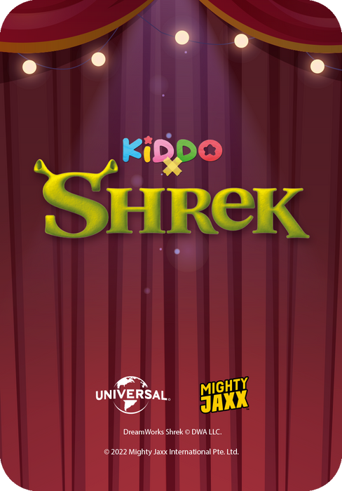 Mighty Jaxx Figures Kiddo: Shrek - Figura Sorpresa