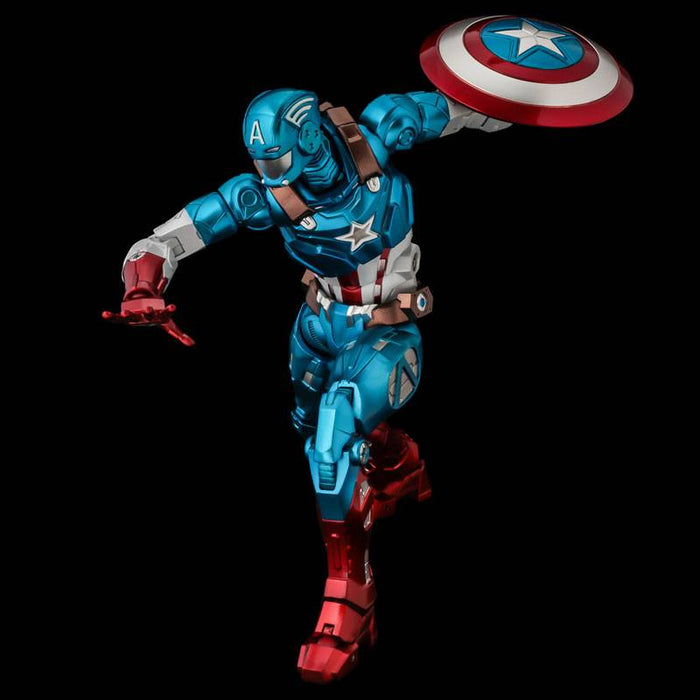 Sentinel Action Figure Fighting Armor: Marvel - Captain America